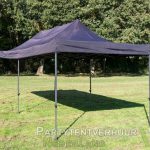 Easy up tent 3x6 meter schuin voorkant huren - Partytentverhuur Gorinchem