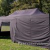 Easy up tent 3x6 meter zijkant met deur huren - Partytentverhuur Gorinchem