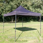 Easy up tent 3x3 meter schuin huren - Partytentverhuur Gorinchem