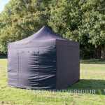 Easy up tent 3x3 meter voorkant huren - Partytentverhuur Gorinchem